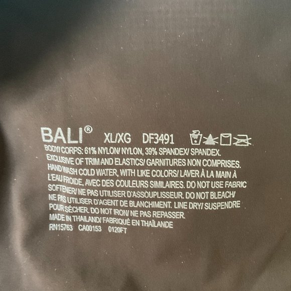 BALI Women's Comfort Step Into "Comfort Flex Fit" Bra NWT Size XL/XG - Picture 8 of 8